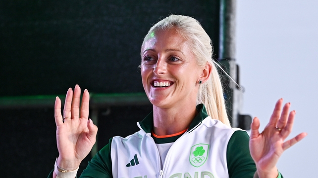 100m hurdler Sarah Lavin