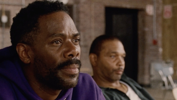 Masters at work (L-R) Colman Domingo and Clarence Maclin