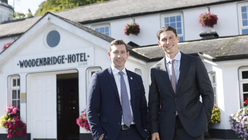 Mark and Joseph Scott-Lennon, directors of Fitzpatrick Castle Hotel