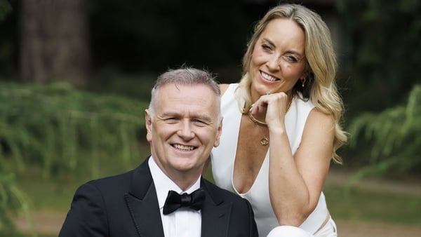 Dáithí Ó Sé and Kathryn Thomas