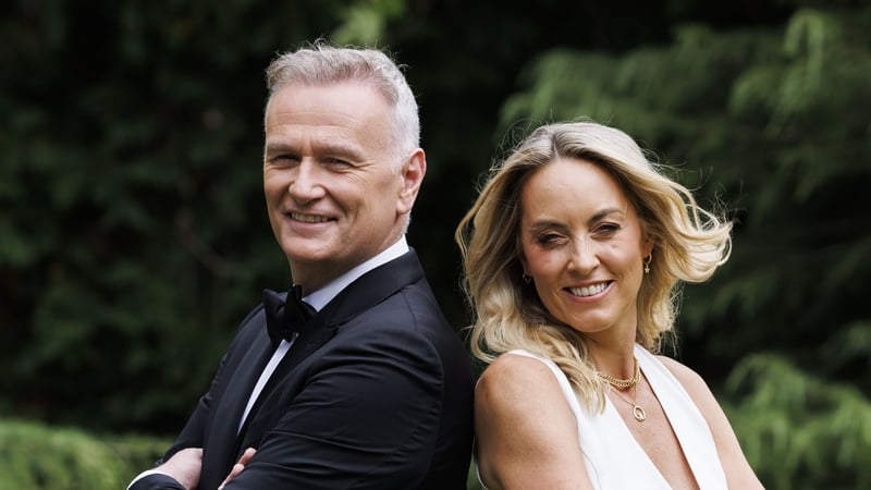 Dáithí Ó Sé and Kathryn Thomas