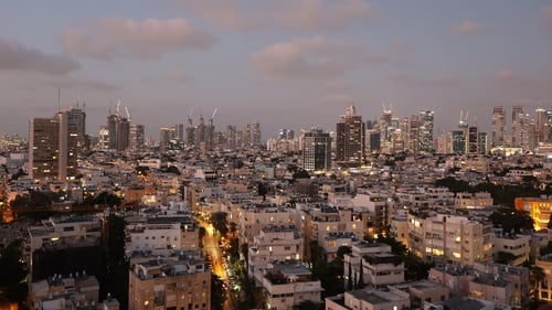 The two rockets failed to hit Tel Aviv, Israeli military said
