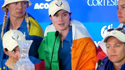 Cavan's Leona Maguire starred in the 2023 Solheim Cup