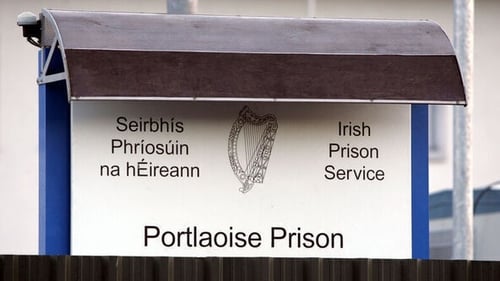 The prisoners were taken from Portlaoise Prison to the Midlands Regional Hospital (file photo)