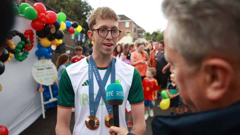 Daniel Wiffen said he is looking forward to the Los Angeles Olympics in 2028