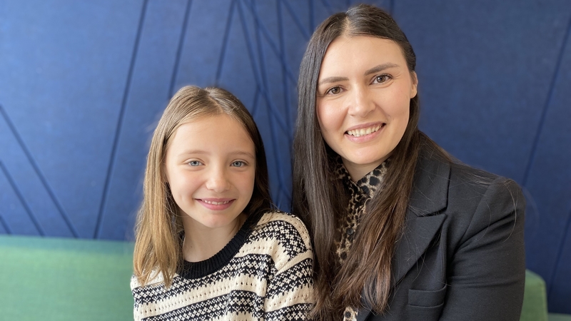 Viorika and her daughter Maryna fled the war in Ukraine two years ago this month