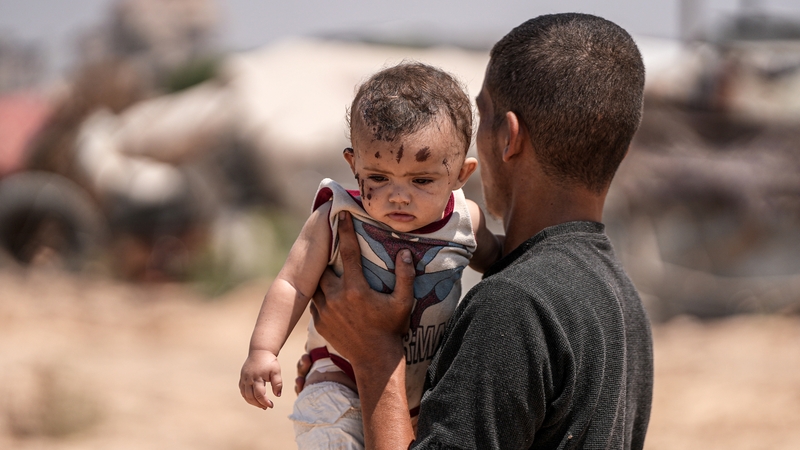 The health ministry in Gaza said that the death toll from the conflict had reached at least 40,005 people, with another 92,401 wounded