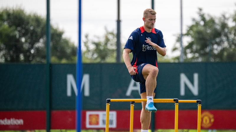 Matthijs de Ligt is in contention for United's Premier League opener