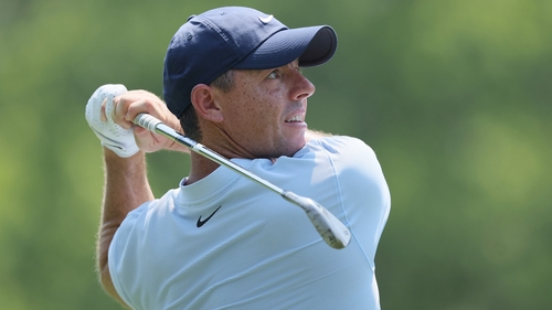 McIlroy found some birdies late in his round