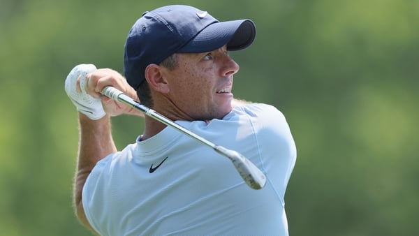 McIlroy found some birdies late in his round
