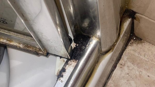 The family of three found the room to be uninhabitable and refused to spend the night there