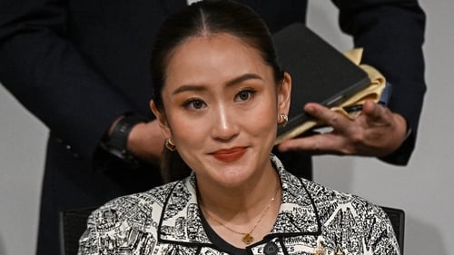 Paetongtarn Shinawatra and her cabinet were sacked over her handling of the country's border row with Cambodia (file image)