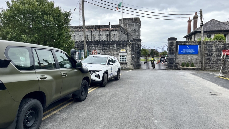 The incident happened at Dún Uí Mhaoilíosa Barracks in Galway
