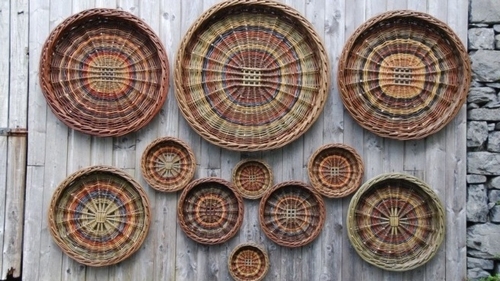 Check out a basketmaking workshop with Joe Hogan at the National Museum of Ireland, County Life in Co Mayo. Photo: Heritage Council