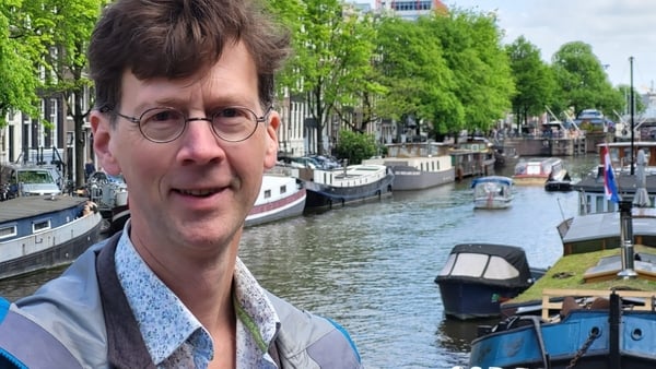 Manchán Magan in Amsterdam