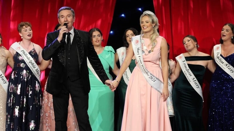 Clare O'Donnell from Letterkenny in Co Donegal won this year's Mary from Dungloe title