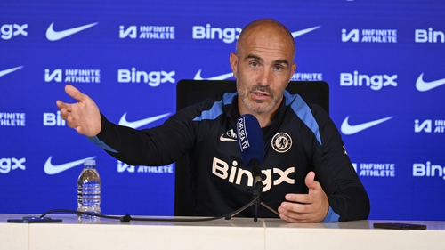Chelsea head coach Enzo Maresca