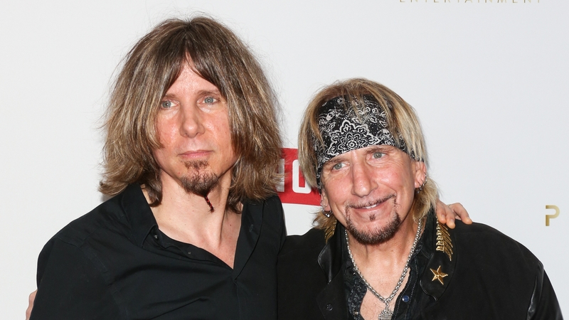 Robby Lochner (L) and Jack Russell (R) of the Rock Band Great White attend the Primary Wave 11th Annual pre-GRAMMY party at The London West Hollywood in February 11, 2017 in West Hollywood, California