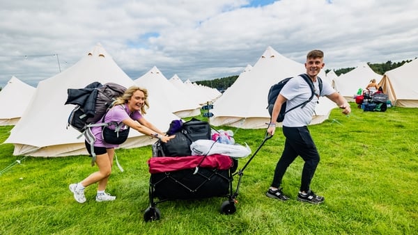 Music fans arriving at EP on Friday. All picture: Glen Bollard