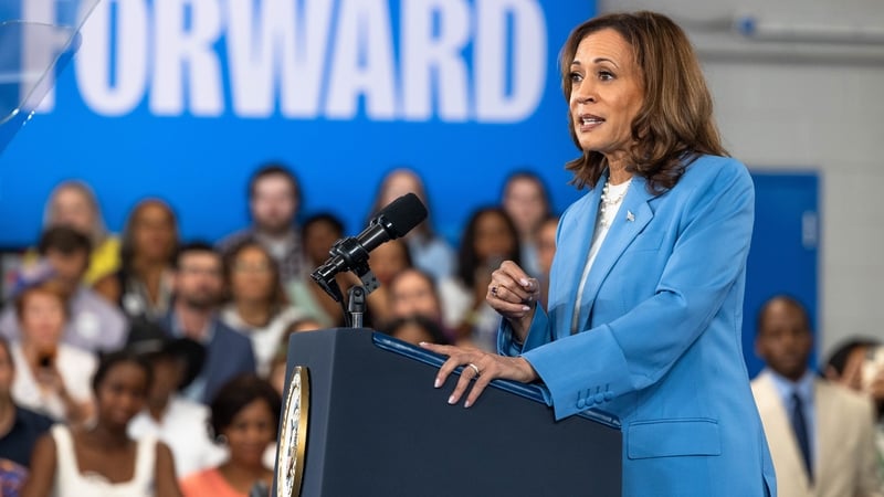 Kamala Harris will be in the spotlight in Chicago this week at the US Democratic National Convention. Photo: Getty Images