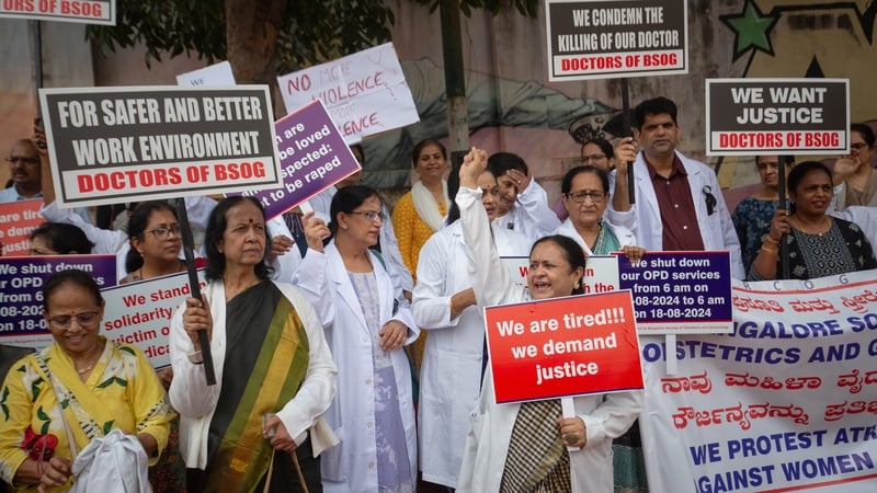 Junior doctors have vowed to maintain their protests until justice is meted out (file photo)