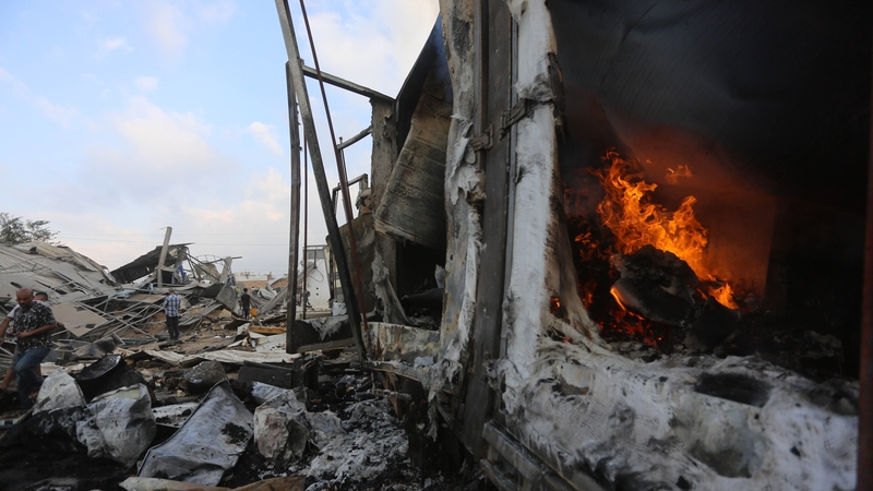 An Israeli strike on Al-Zawaida in Gaza killed 15 members of the same family