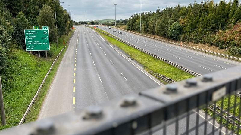 The N7 was closed westbound between Junction 4 and Junction 5 for a forensic examination