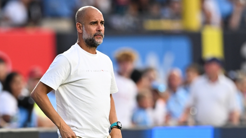 Guardiola is eyeing his seventh Premier League title