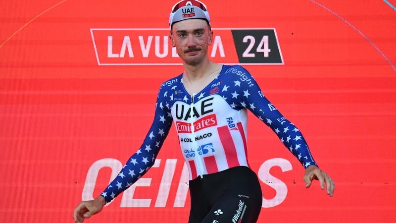 Brandon McNulty took the stage