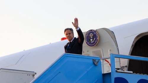 Antony Blinken will meet with Israeli Prime Minister Benjamin Netanyahu and other senior officials tomorrow