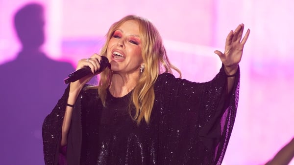 Kylie Minogue performs at Sziget Festival 2024 at Óbuda Island on 7 August in Budapest, Hungary. (Photo by Joseph Okpako/WireImage)