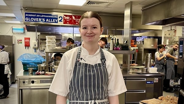 Aoife Comerford has been working her way up through the kitchen at the Michelin star restaurant Glover's Alley