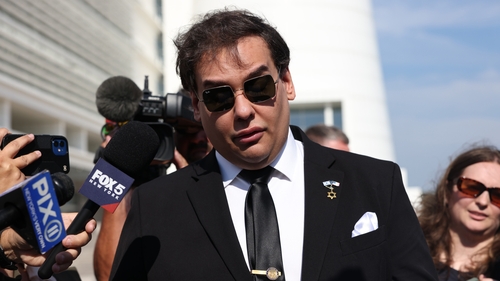 George Santos, a Republican, pleaded guilty to one count of wire fraud and one count of aggravated identity theft, which carries a minimum two-year prison sentence
