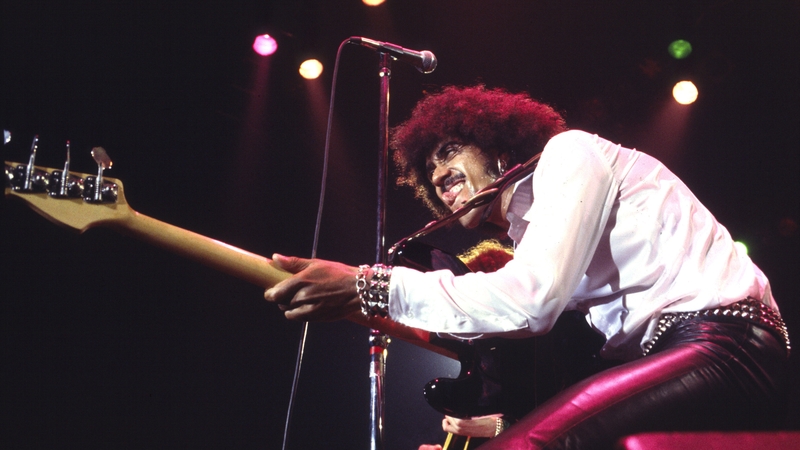 Rock star and Thin Lizzy front man Phil Lynott. Photo: Getty Images