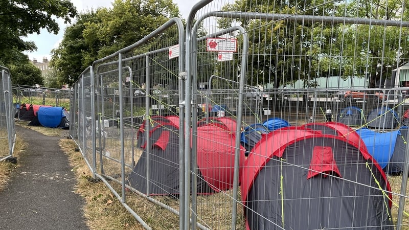 Waterways Ireland confirmed that a 'section of temporary fencing' was removed, describing the action 'as a further step to fully reopen the canal amenity' (File image)