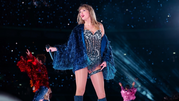 Swift on stage at Wembley Stiadum in London earlier this week