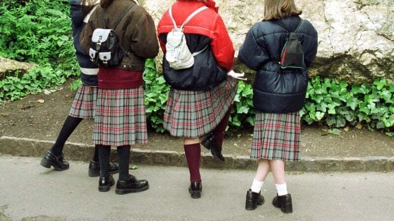 'School management should consider the design of school uniform to ensure it is activity enabling rather than inhibiting.' Photo: RollingNews.ie