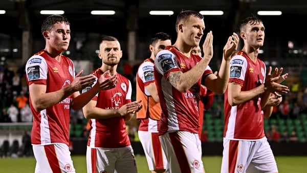 St Patrick's Athletic are one step away from group stage European football