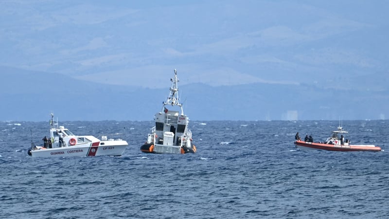 Recovery operations were carried out in the aftermath of the sinking