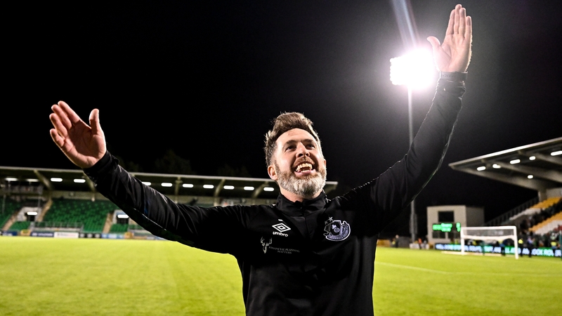 Shamrock Rovers boss Stephen Bradley