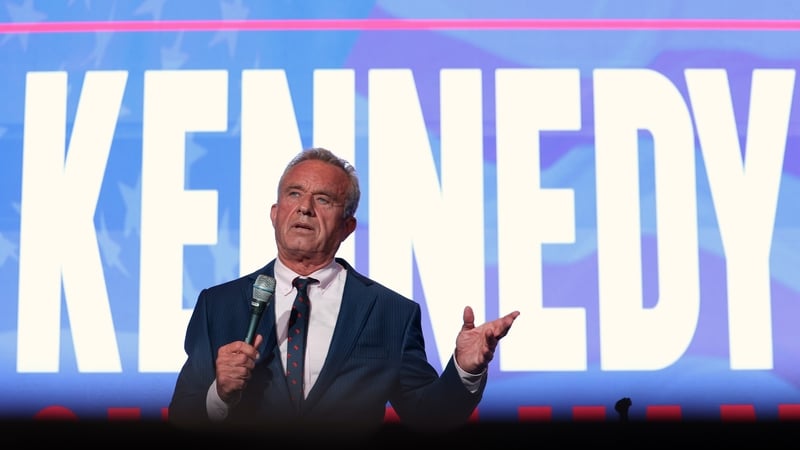 Robert F Kennedy's running mate said yesterday that he was considering ending his campaign to join forces with Donald Trump