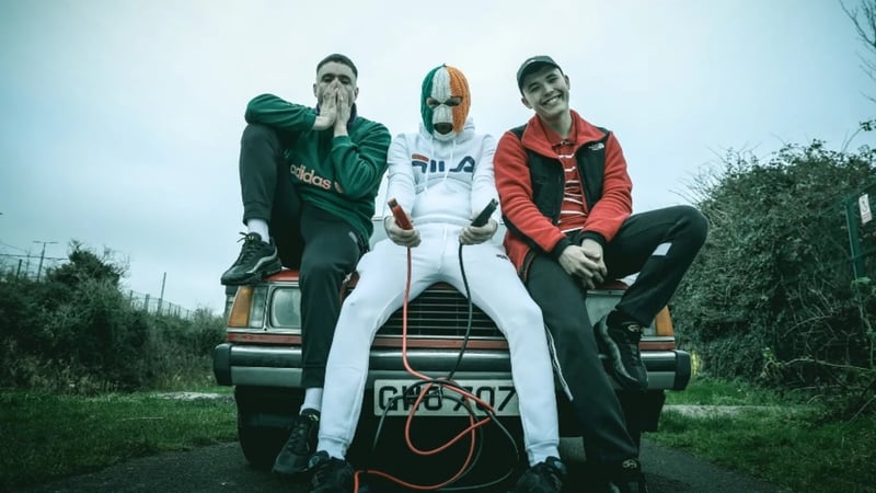 Kneecap: 'ceasefire babies grew up in an environment that had been shaped by a conflict that was supposed to be over, yet most of the outward signs remained'. Photo: PR