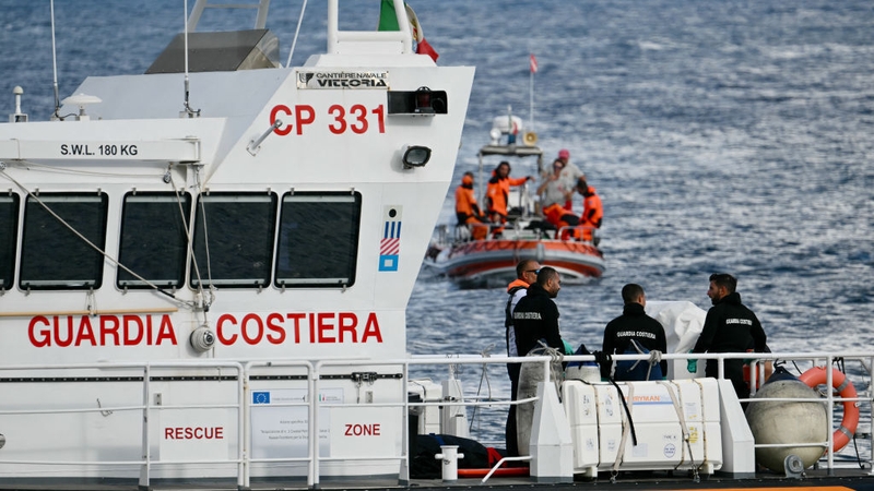 Four bodies were retrieved from the wreck by divers yesterday