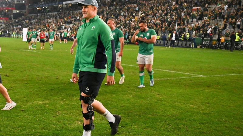 Dan Sheehan injured his knee in South Africa