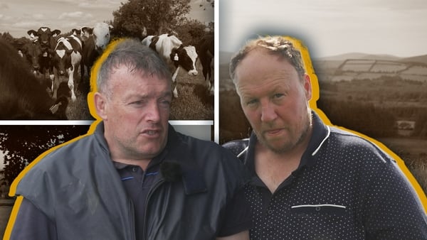 Farmers Jimmy Cosgrave and Wesley Payne