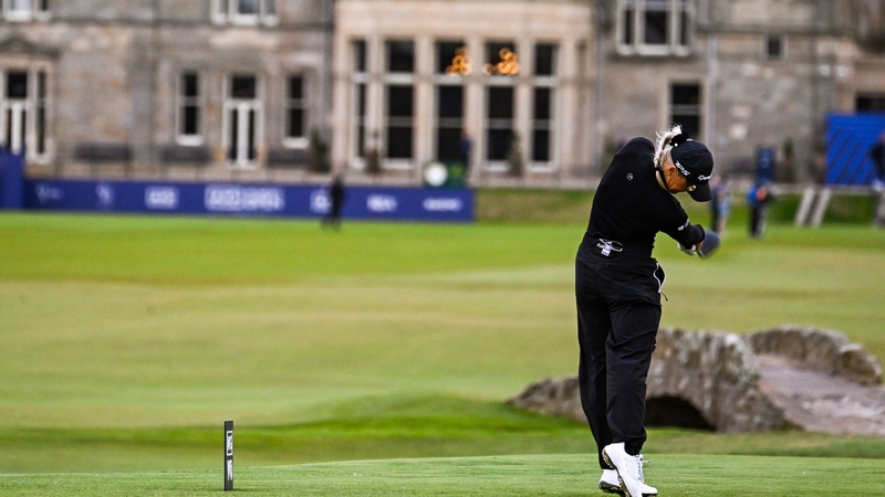 Charley Hull leads the Open