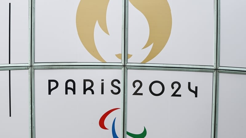 A view of the Paris 2024 Paralympic Games logo