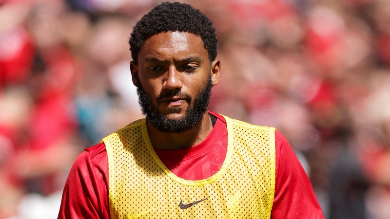 Joe Gomez was left out of new manager Arne Slot's first matchday squad for last weekend's win at Ipswich