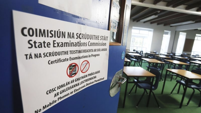 The data shows that by early March 61,726 had registered to be examined in the Leaving Certificate Established programme (Stock image)