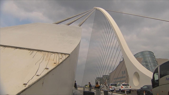 Samuel Beckett Bridge, 2014